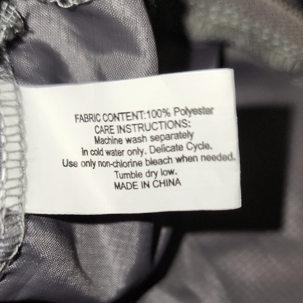 NWOT TOP●PAW Gray Foldable Reuseable Lightweight Zippered Pet Accesories Tote